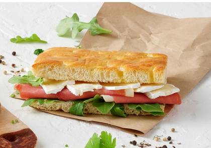 🎁 2x1 - Focaccia de Presunto, Brie e Rúcula