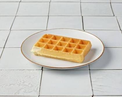 Gofr gryczany (bez mąki pszennej, mleka krowiego, jaj i cukru) VEGAN