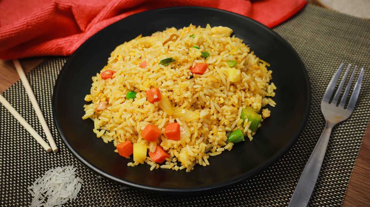 Rice with vegetables