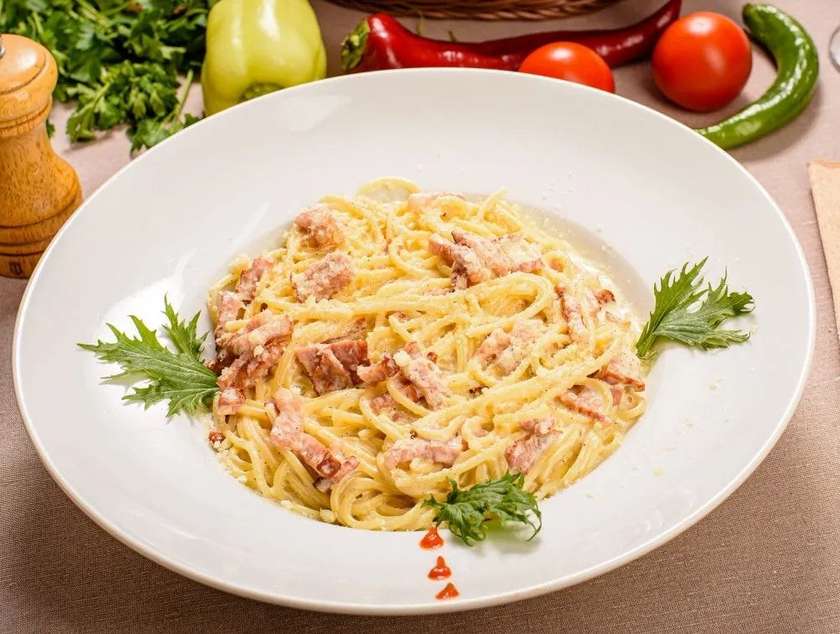Paste carbonara