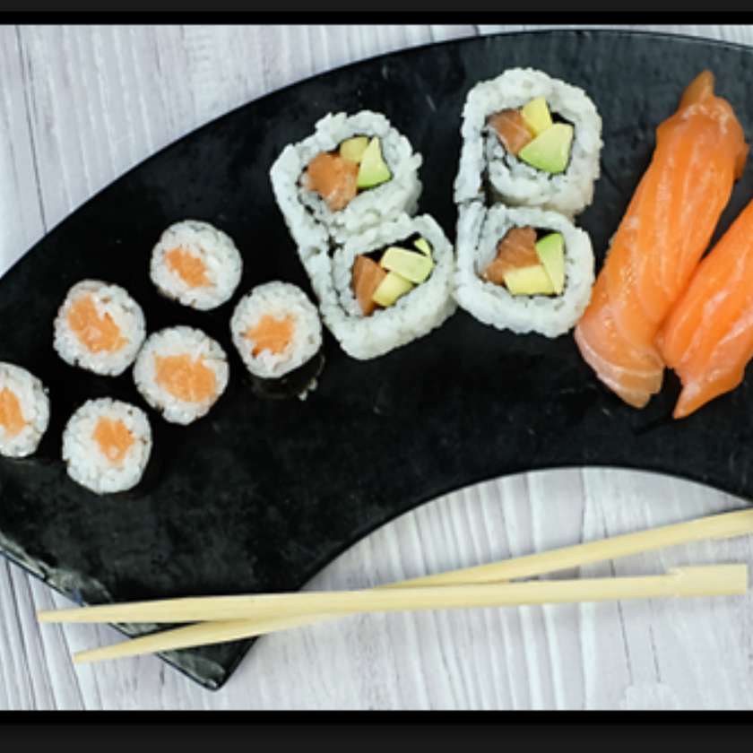 LUNCH-Just Salmon Set