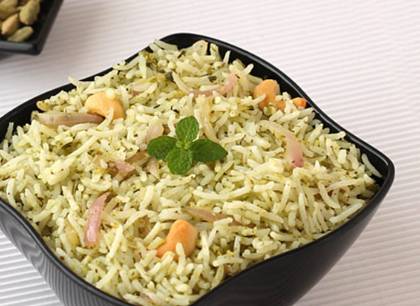 Onion Mint Pulou