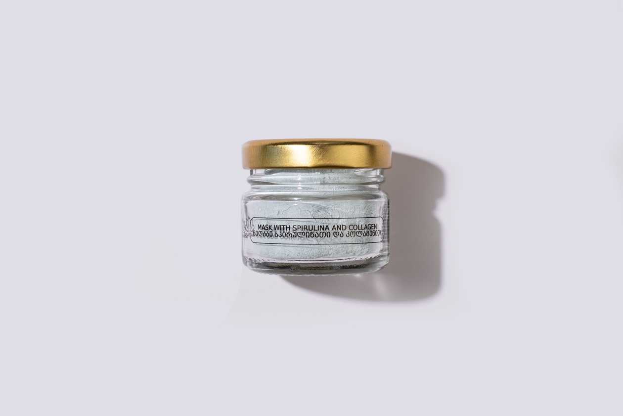 Mask With Spirulina And Collagen 25Ml
