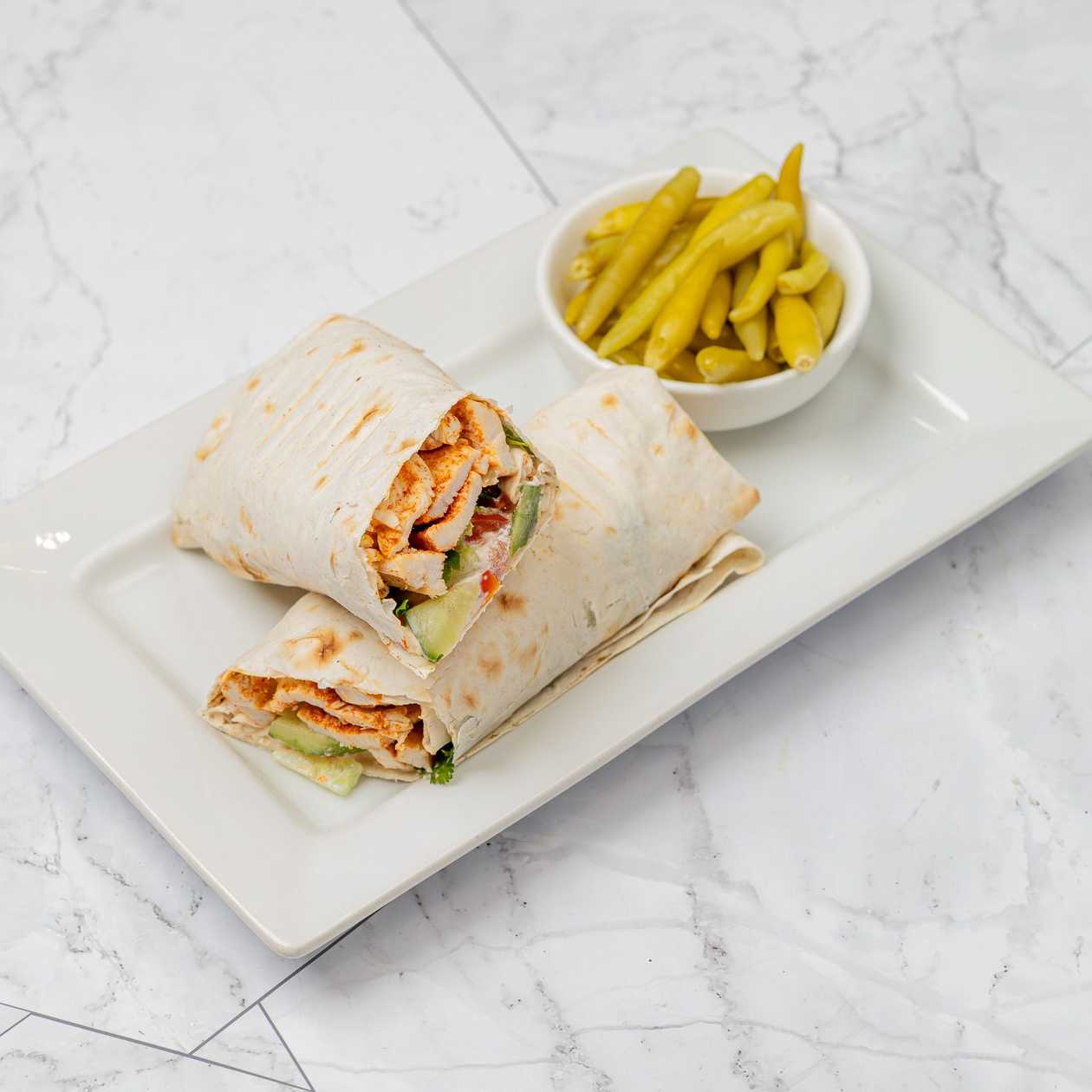 Dönər lavaşda (Toyuq)