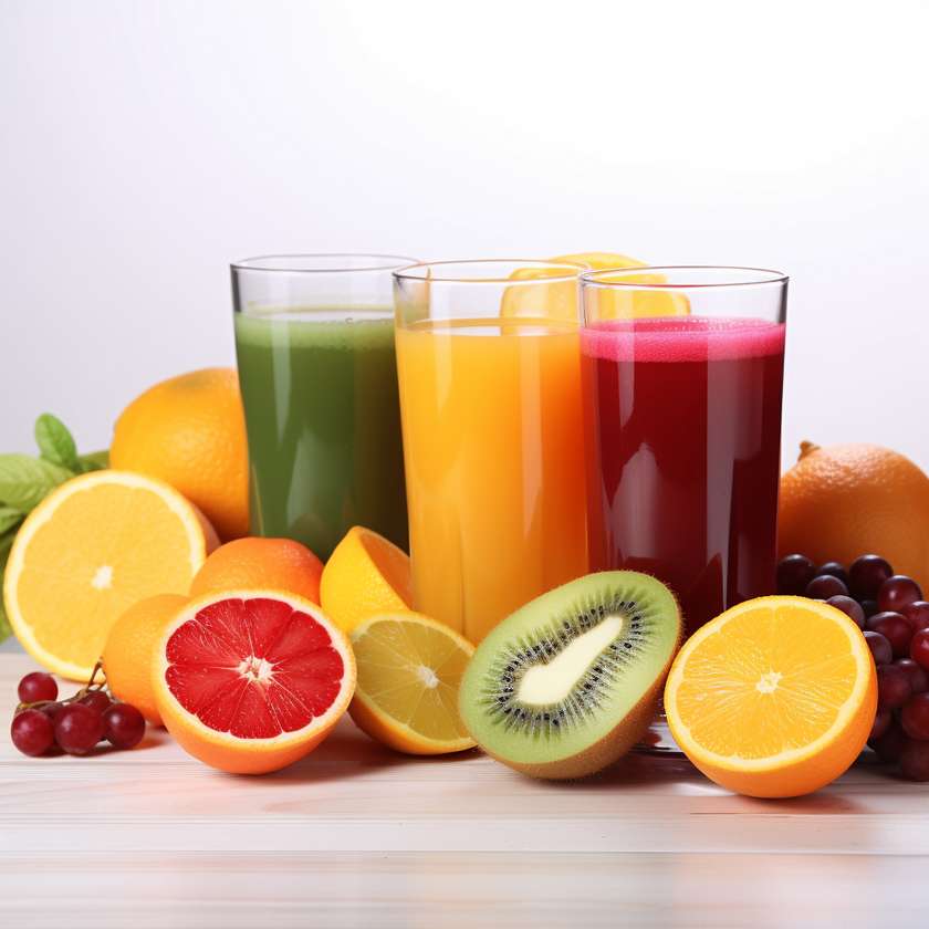 Bottled multivitamin juice