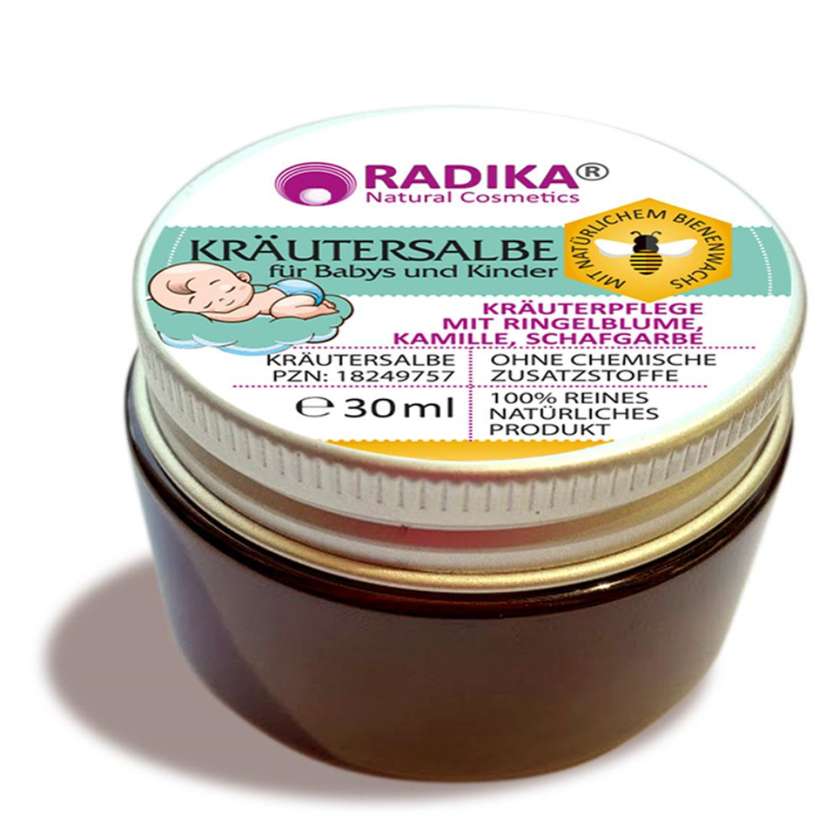 9992747 Herbal Ointment Nevenko for Itching and Skin Irritations of The Baby and Child 30ml Radika