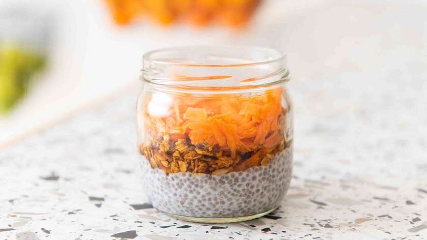 Carrot Cake Chia Pudding