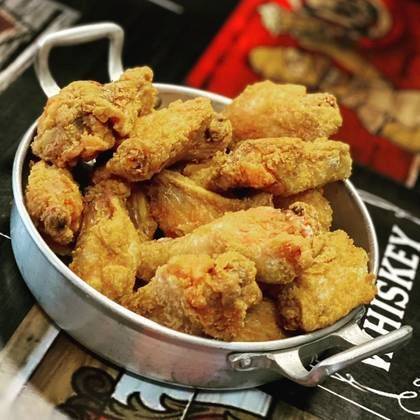 Asas de Frango Panadas