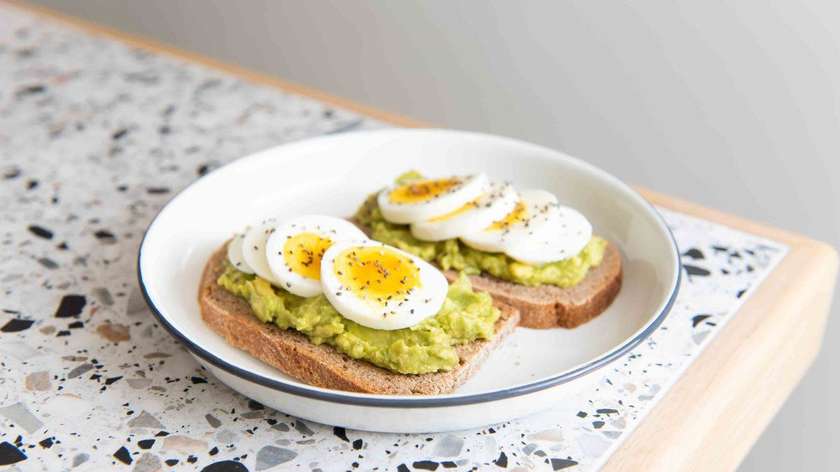 Avo Egg Open Toastie