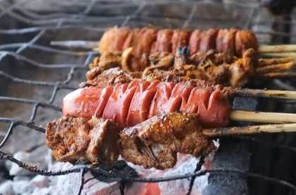 Saus-Goat khebab