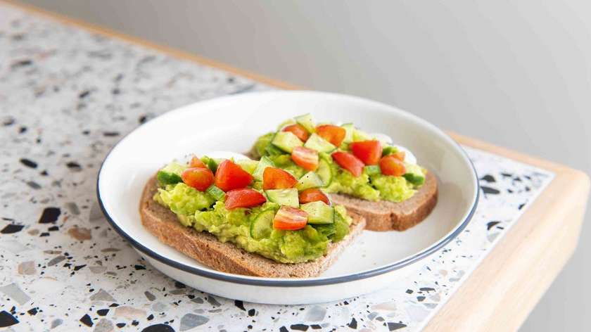 Avo Greek Open Toastie