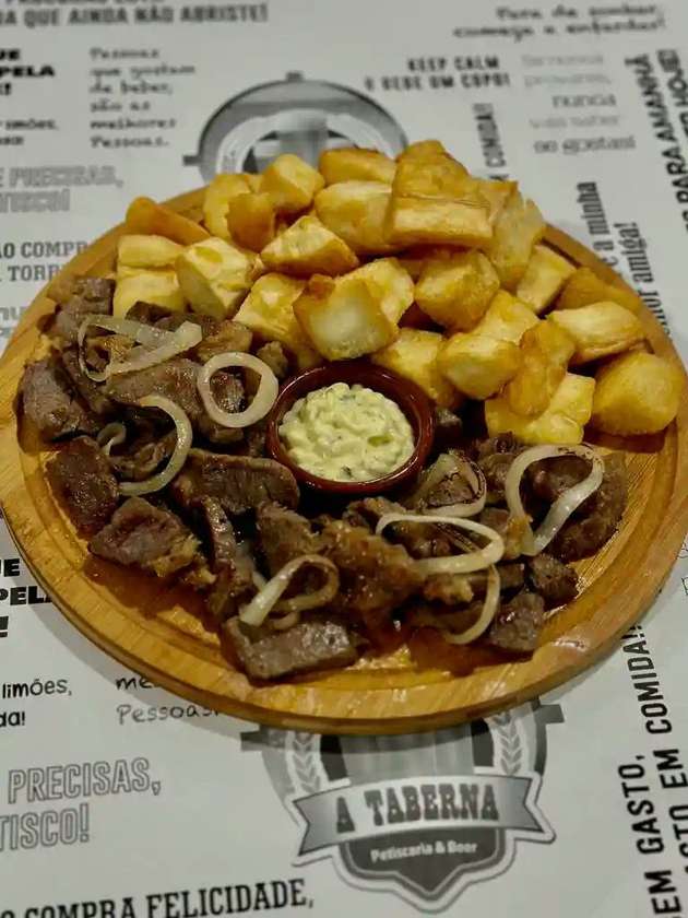 Carne de Sol com Mandioca