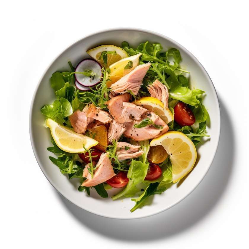 Salad with tuna
