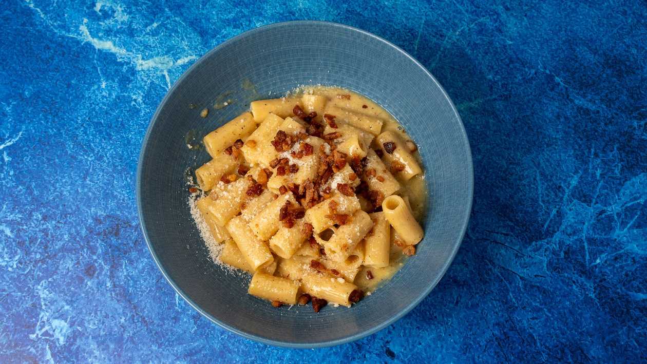 Rigatoni Carbonara