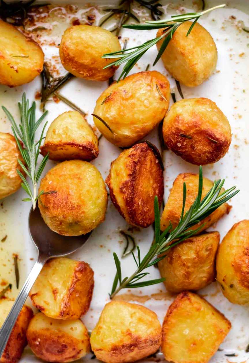 Baked potatoes
