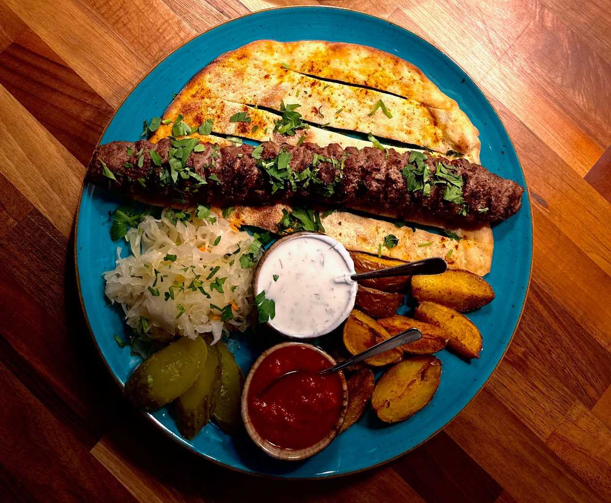 Zestaw Lula Kebab z baraniny