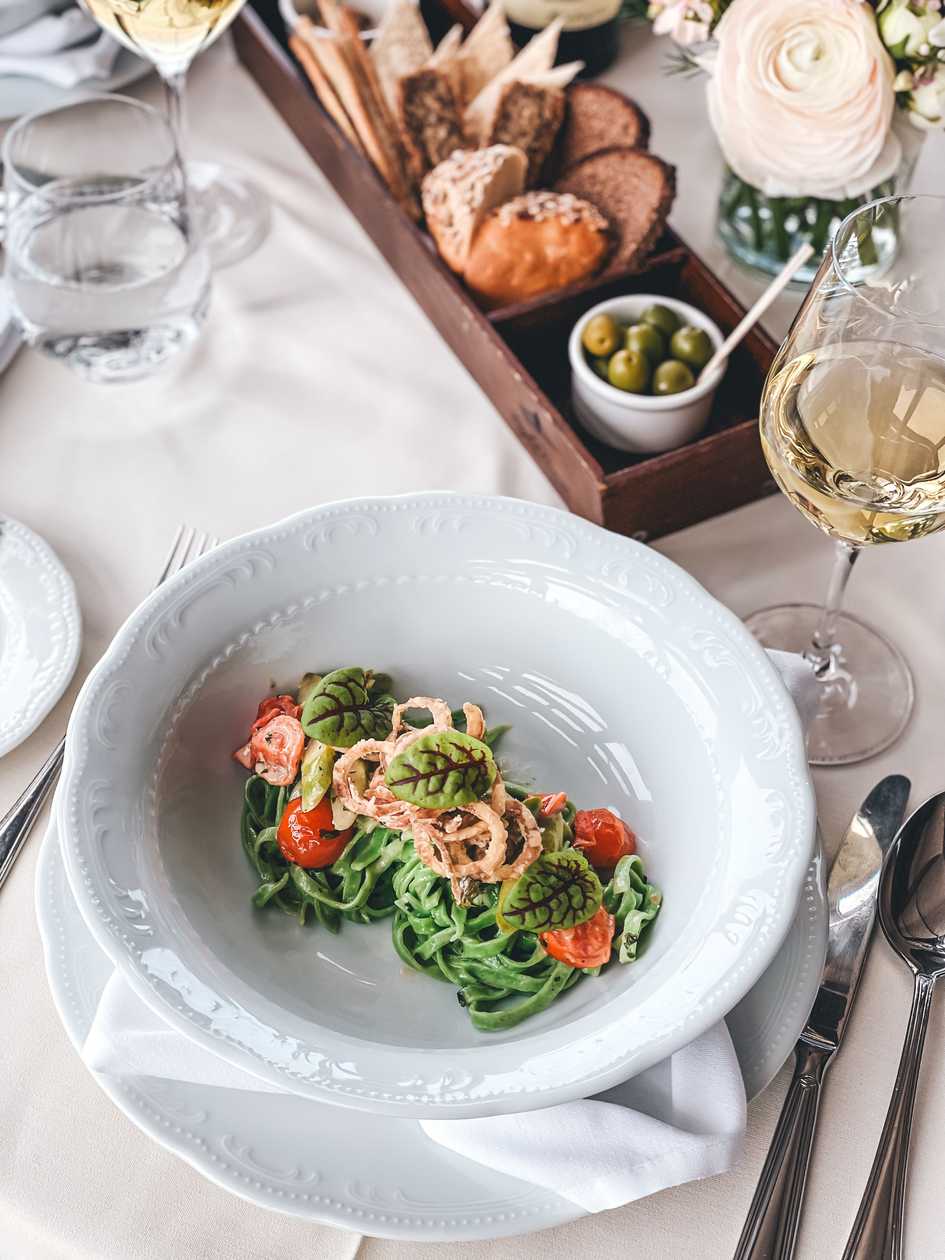 Spinach Tagliatelle