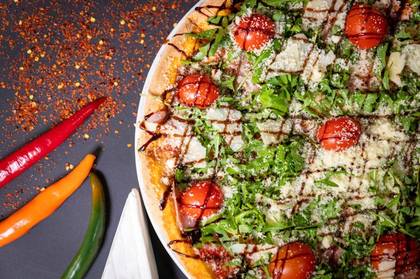 Pizza prosciutto crudo