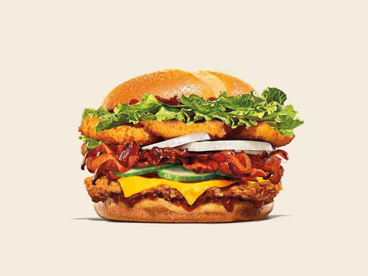 Summer Crunch Chicken Burger