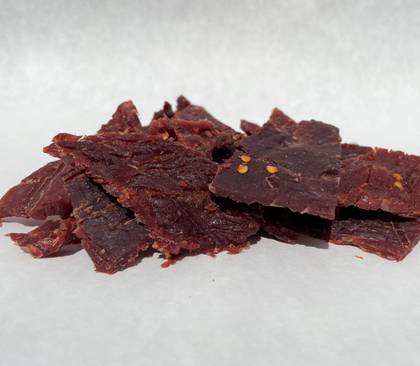 Sweet chilli flavored jerky