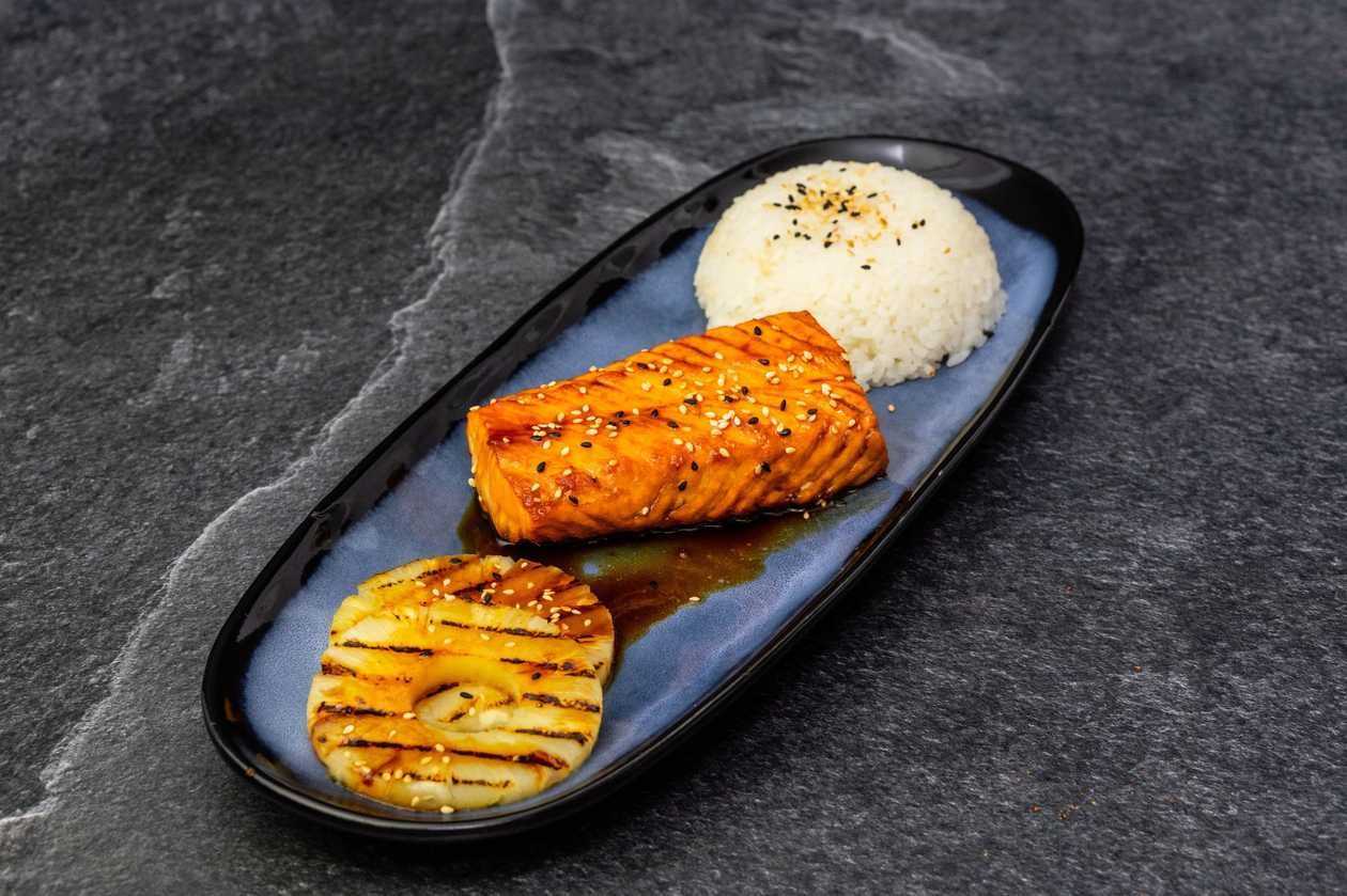 Somon teriyaki