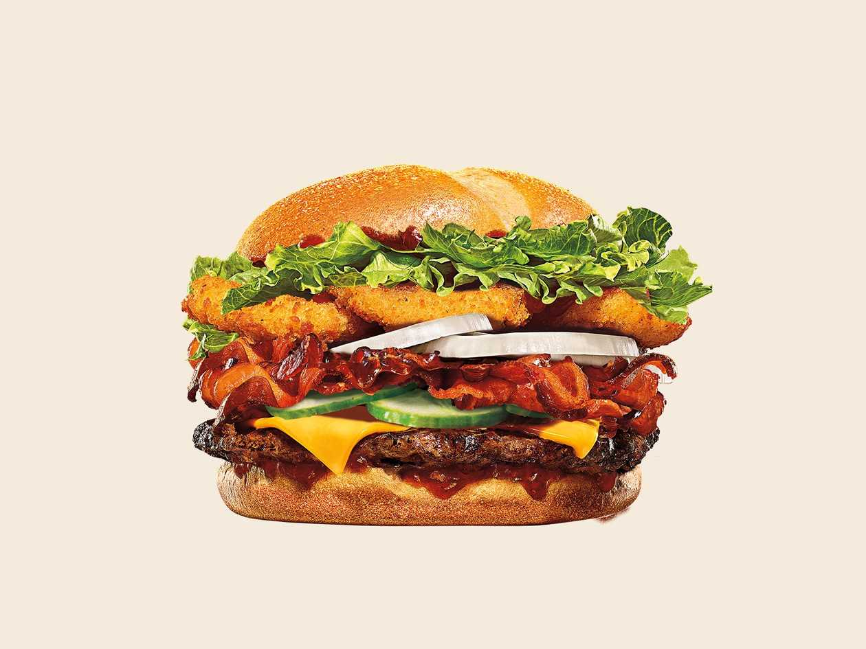 Summer Crunch Beef Burger