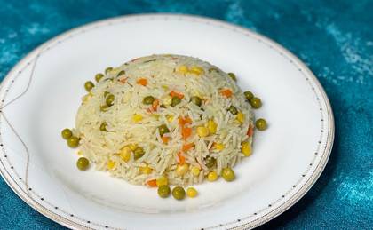 Rice with vegetables