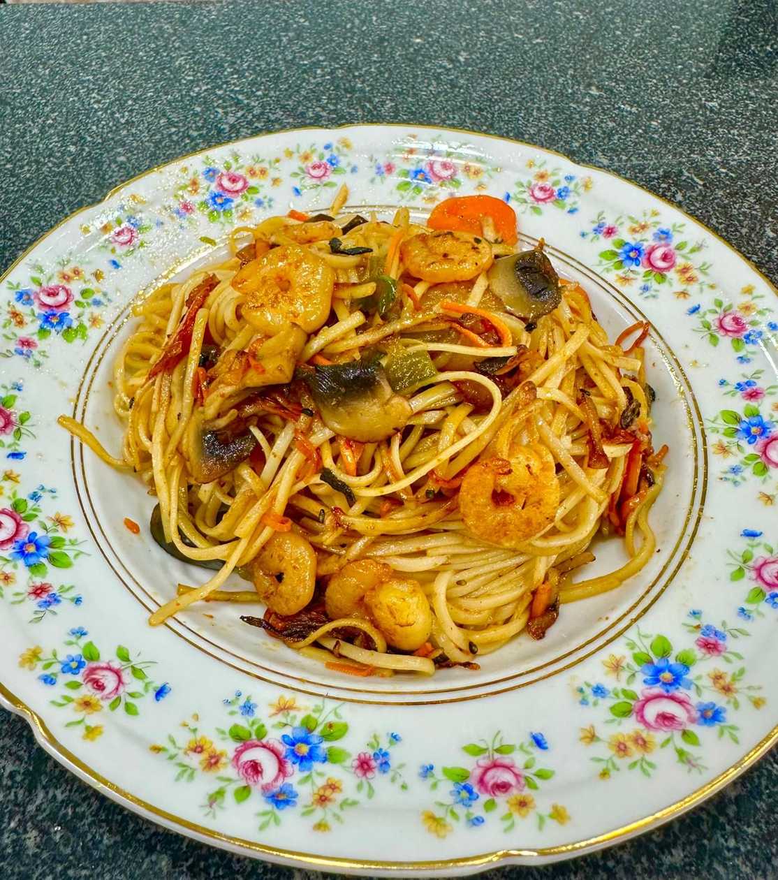 Thai prawn Noodles