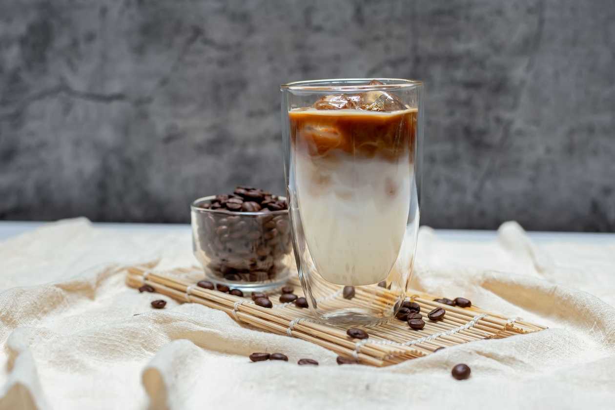 Invincible macchiato with espresso