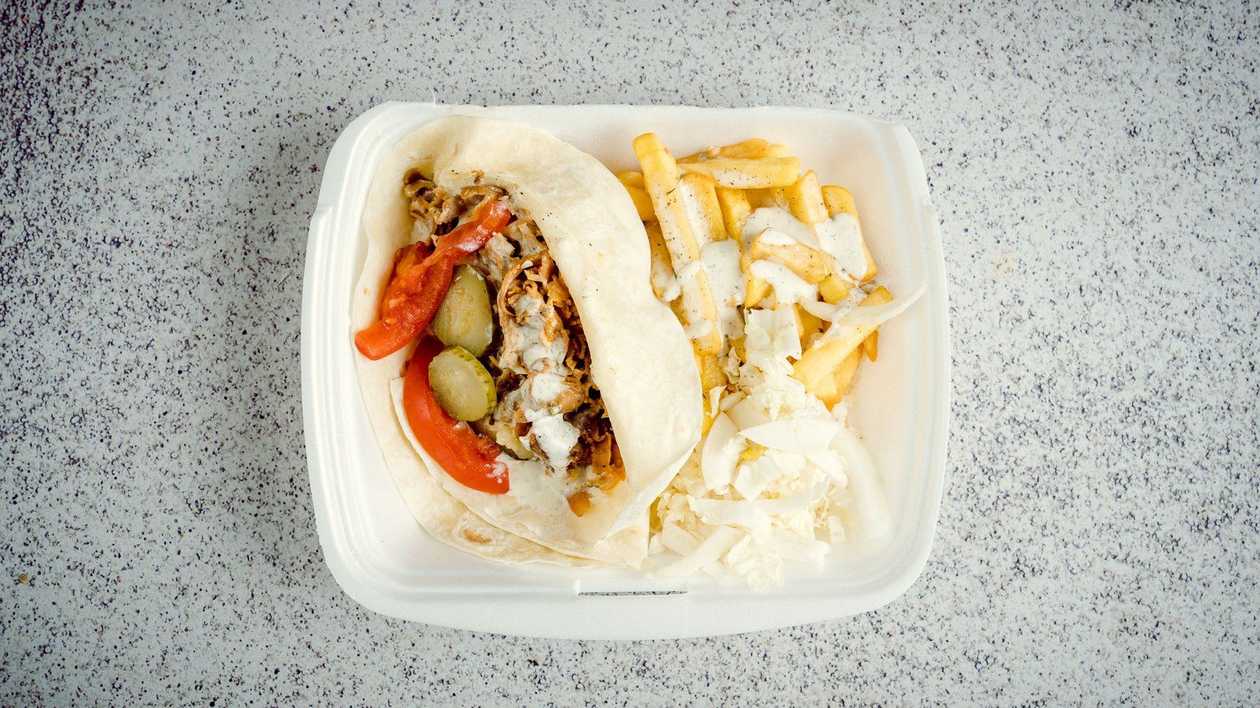 Beef taco