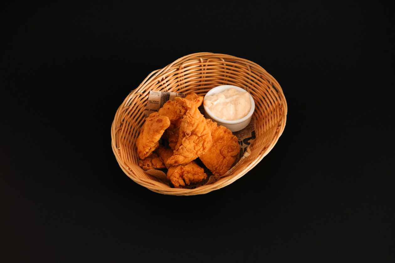 Chicken strips 6 pcs. with chili mayonnaise