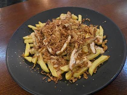 Картопля Frito Pie з куркою