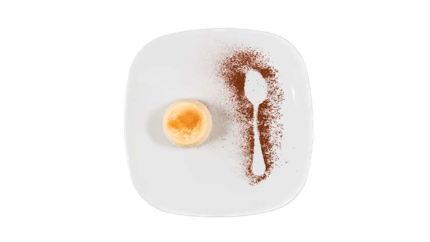 Soufflè Al Cloccolato Blanco Con Cuore Morbido