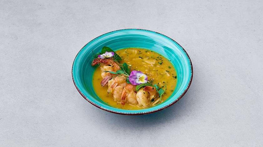 Mango Curry Shrimps
