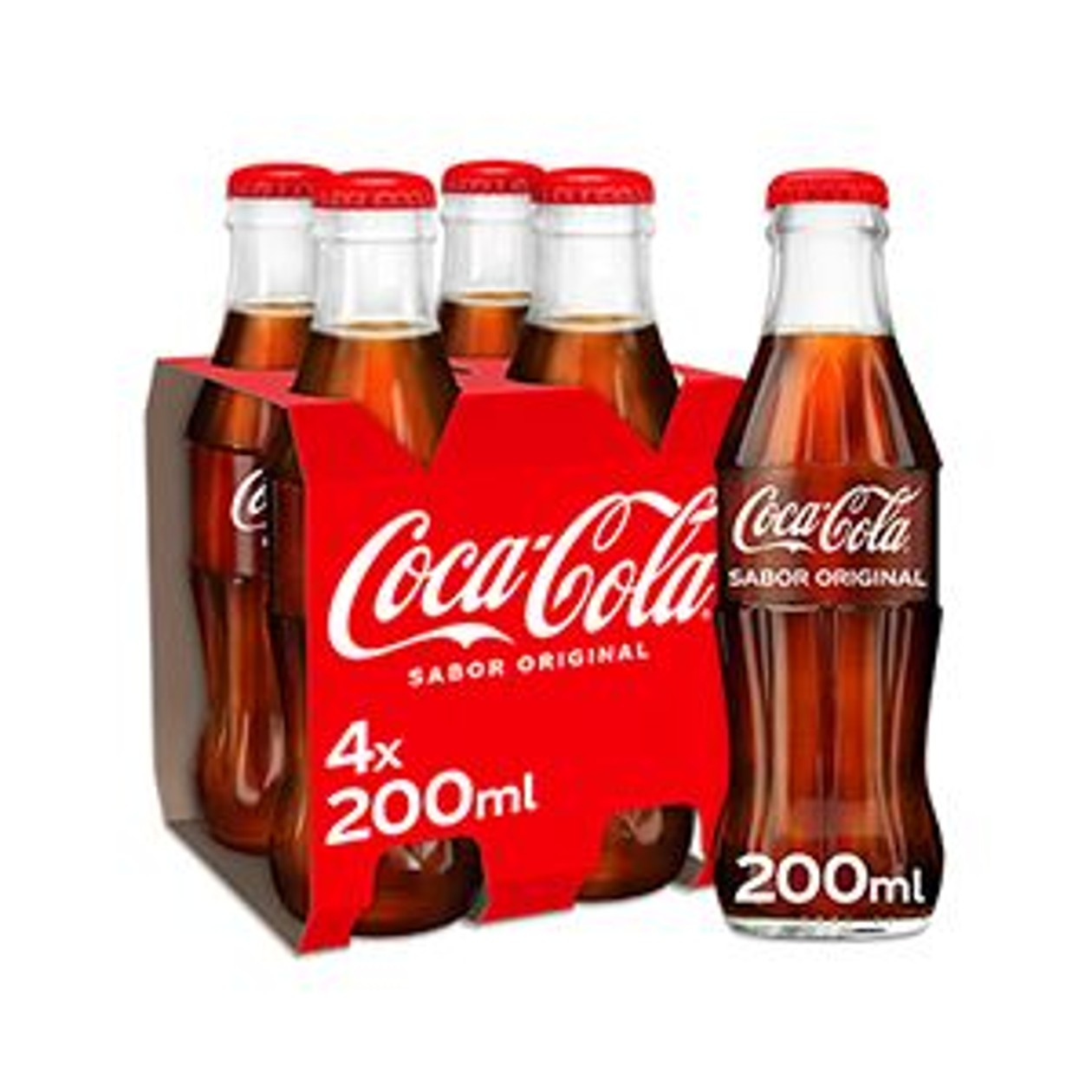 Coca-Cola Original Pack Vidro 4 x 20 cl