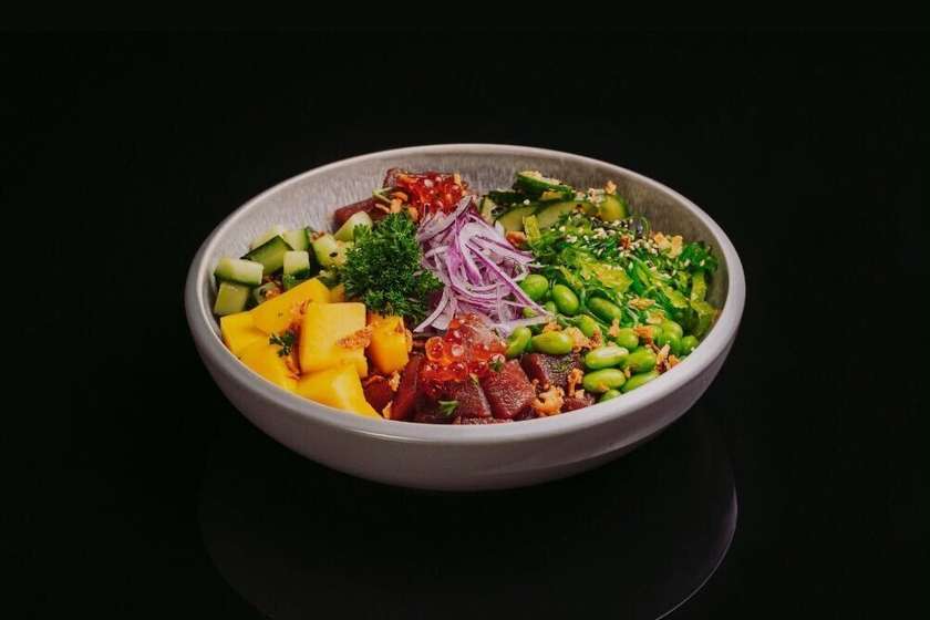 Poke bowl tuna