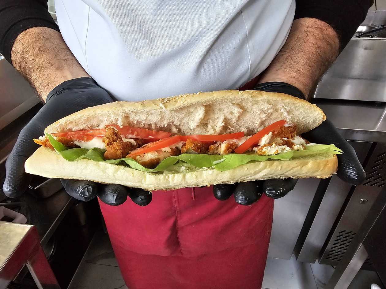 Crispy sandwich