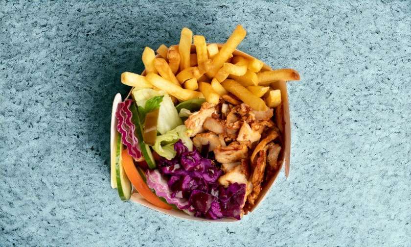 Донер-бокс с курицей (комплект)