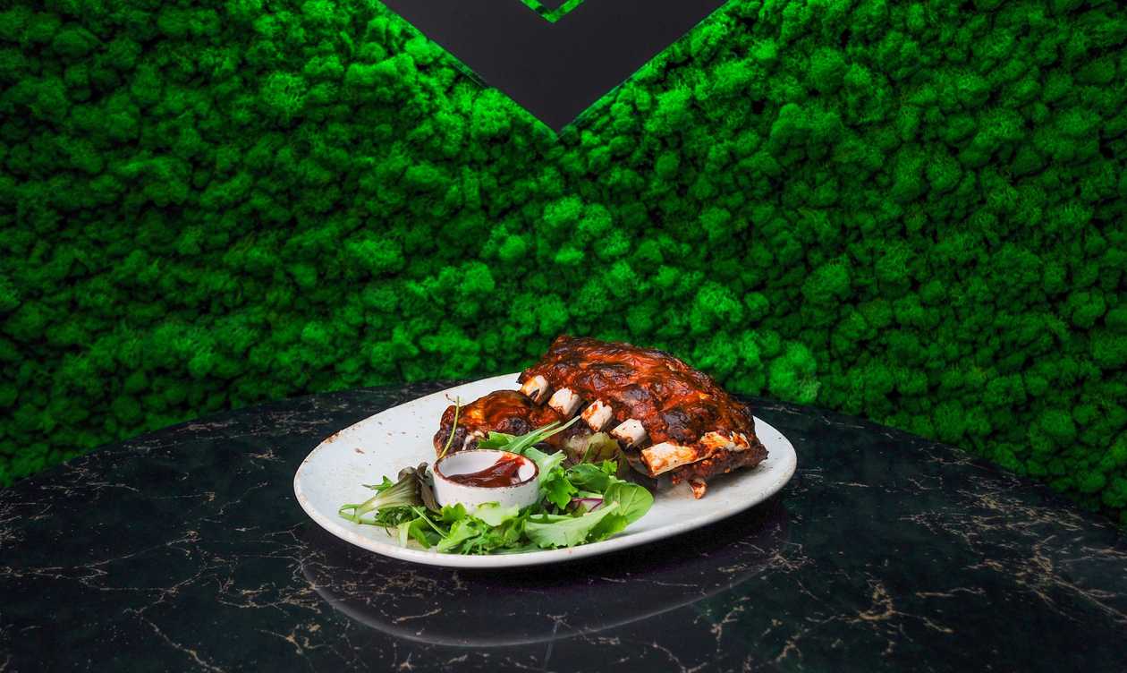 Asian barbeque ribs