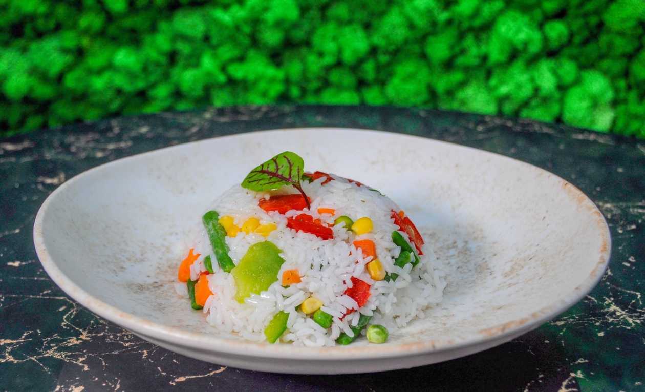 Rice with vegetables