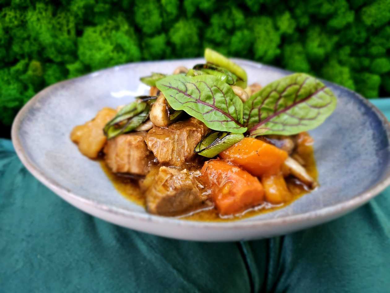 Beef bourguignon