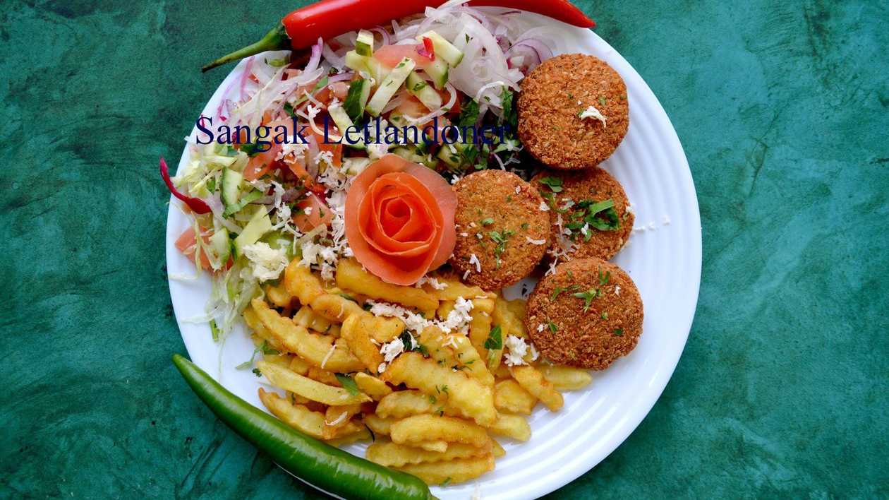 Фалафель тарелка (комплект)