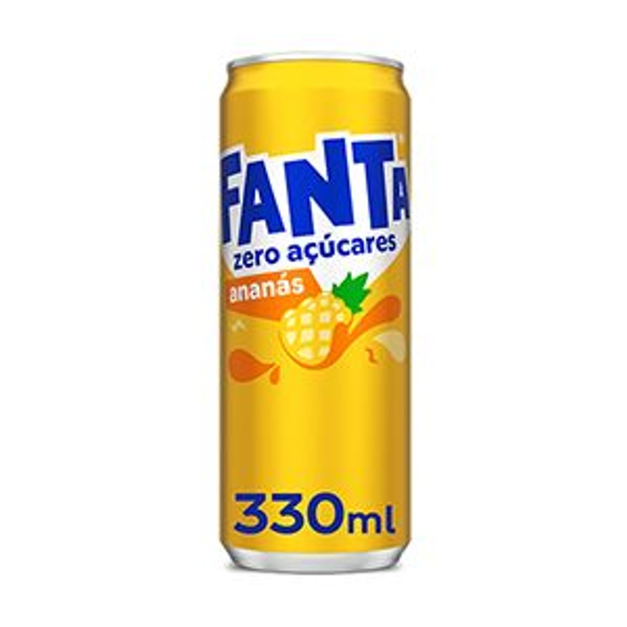 Fanta Ananás Sem Açucar 33 cl
