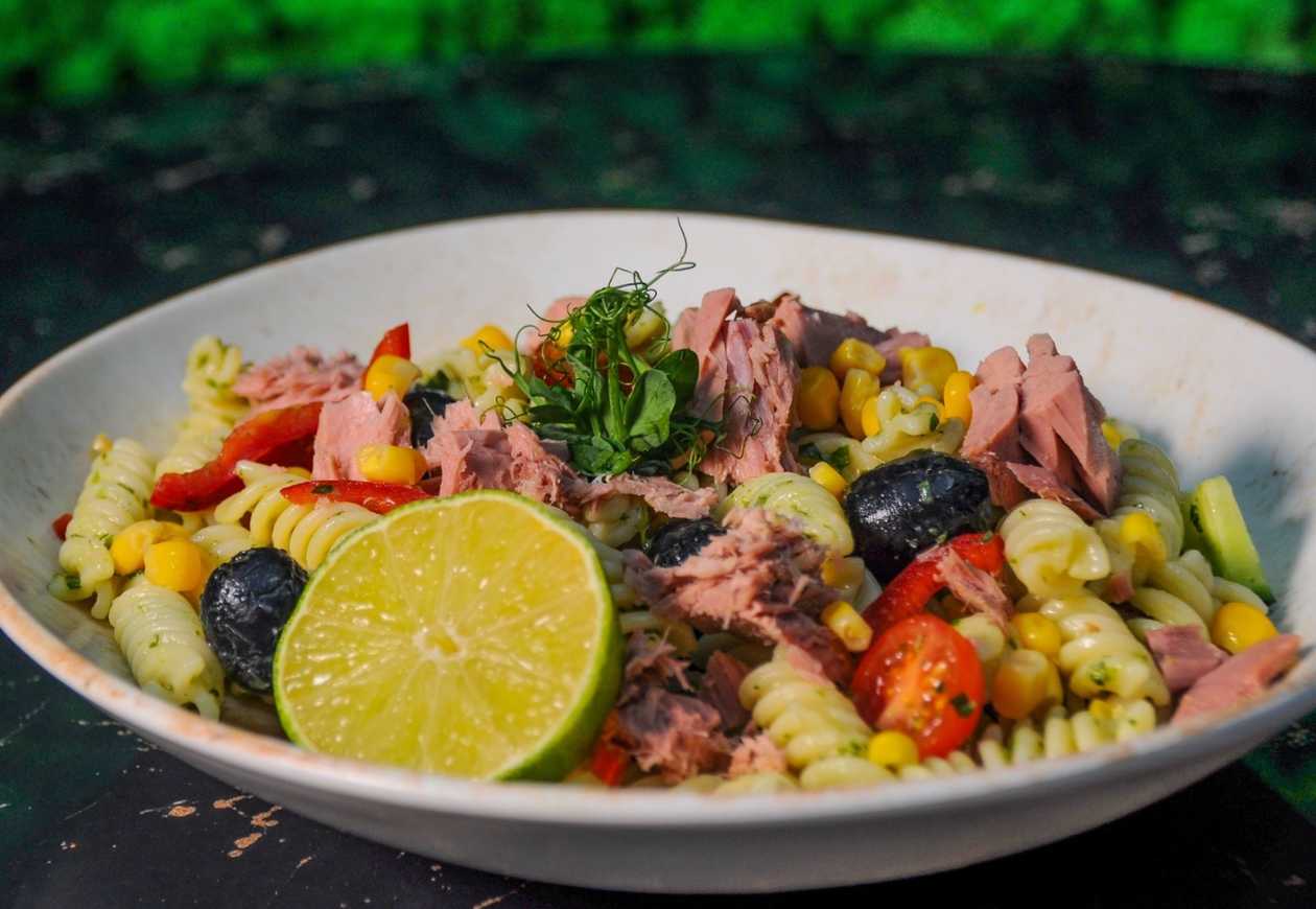 Pasta salad with tuna