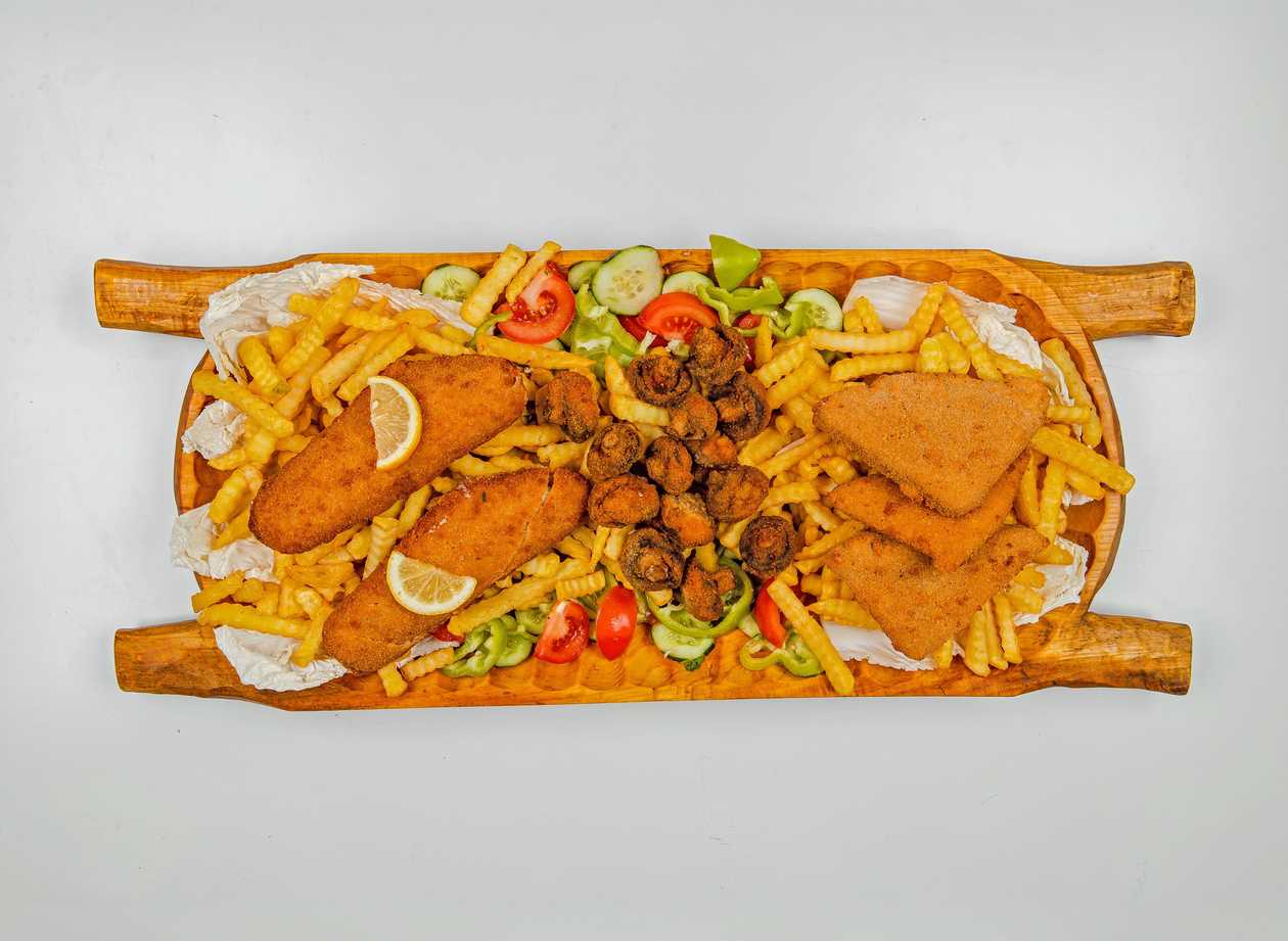 Vegetarian tray
