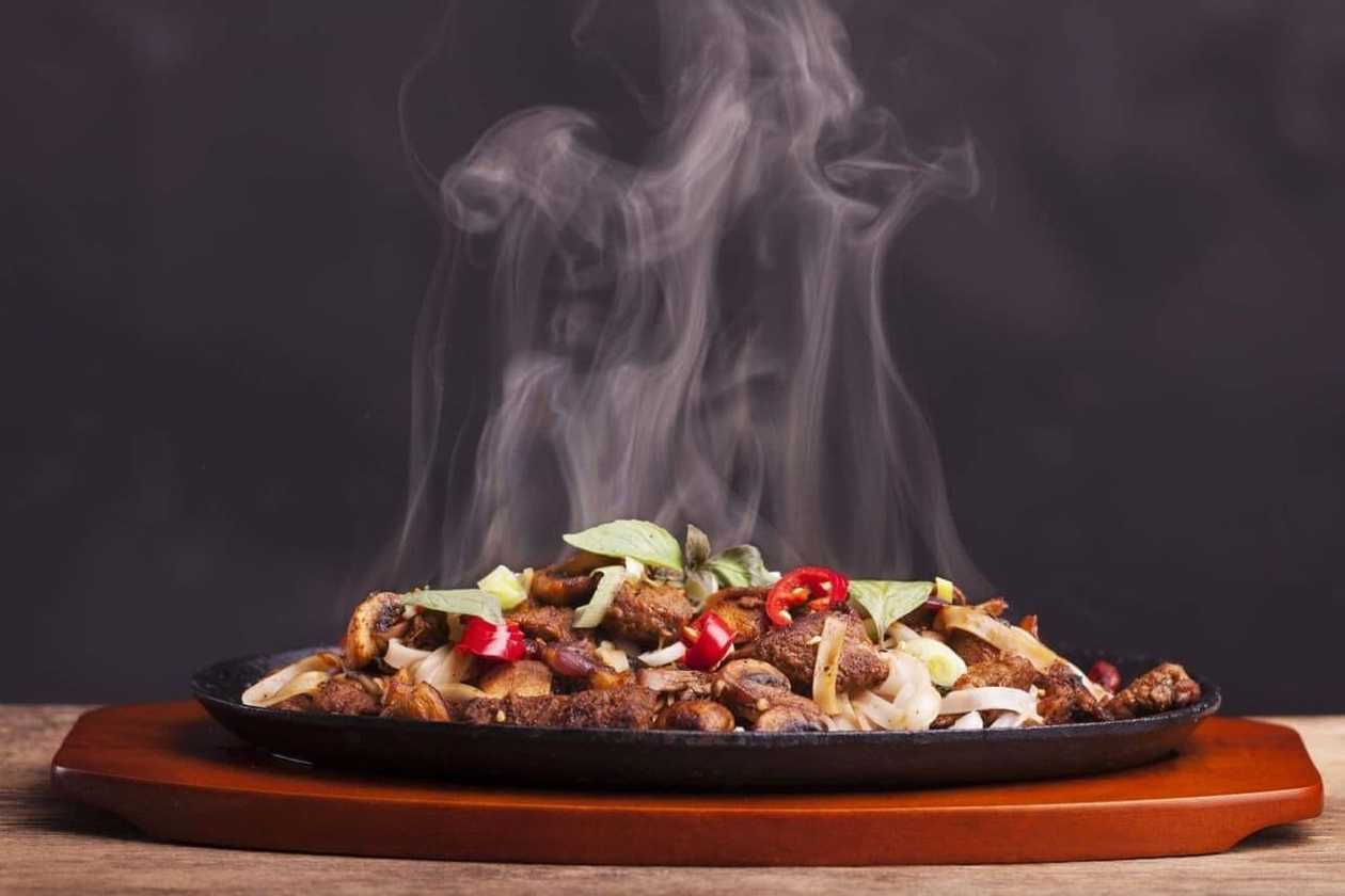 Mutton sizzler