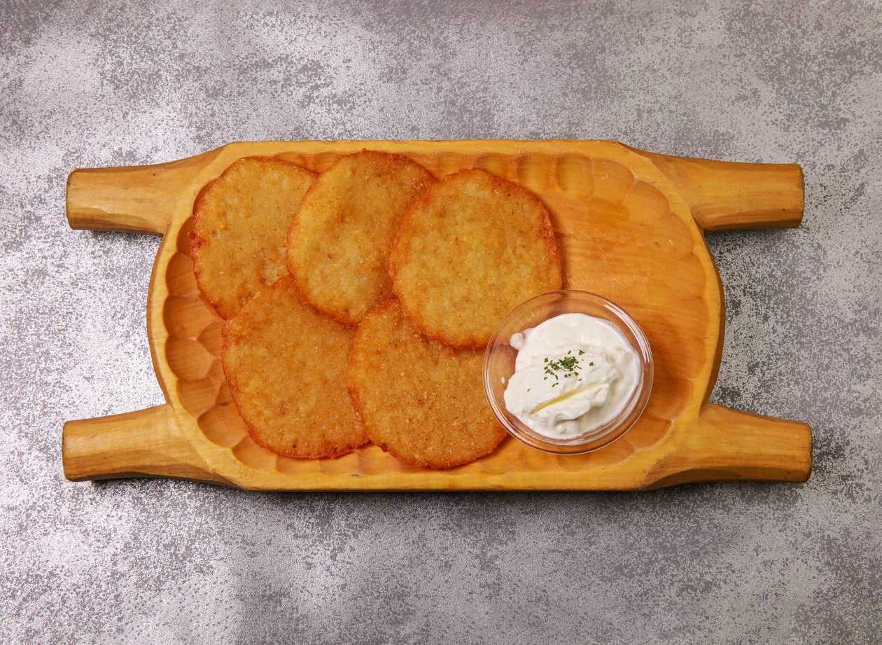 Potato flatbreads