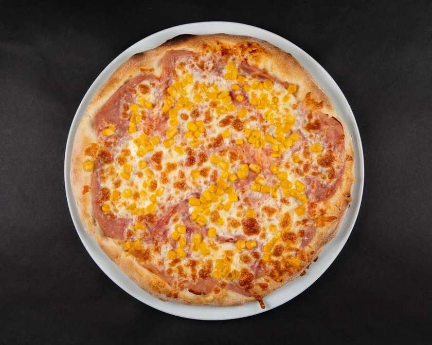 Pizza prosciutto e mais