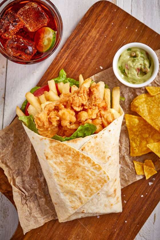 Wraps with Chips Inside