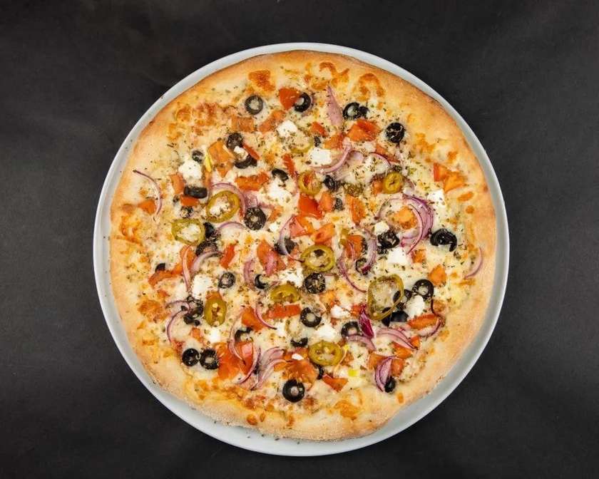Greek pizza (vegetarian) 32cm